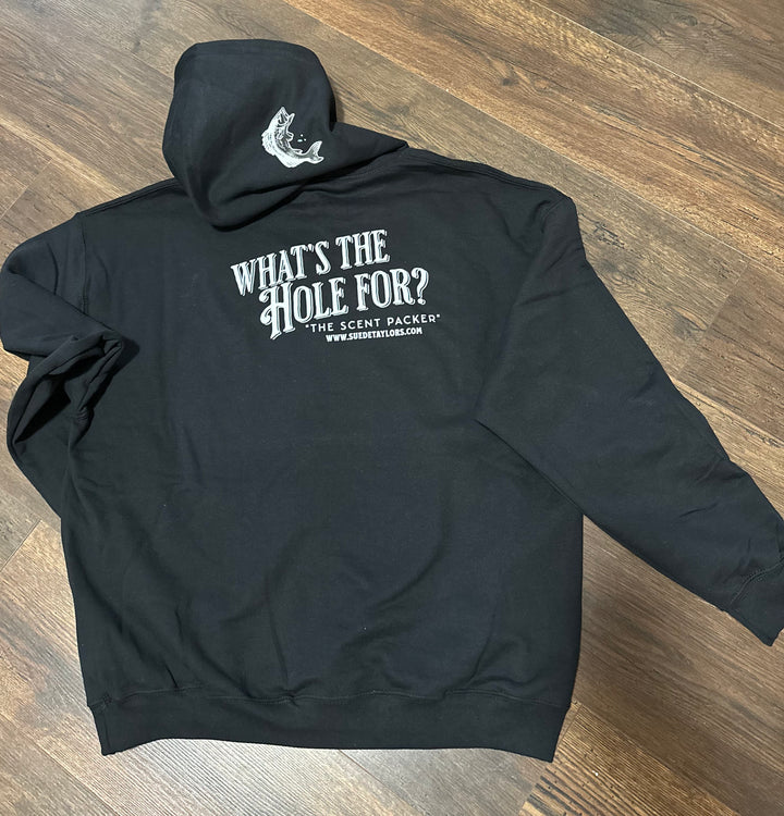 Hoodie “What’s The Hole For?”