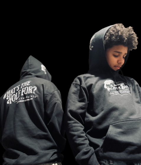 Hoodie “What’s The Hole For?”